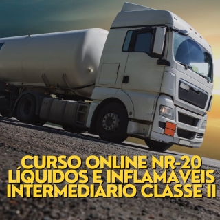 Curso Online NR-20 Líquidos e Inflamáveis Intermediário Classe II Curso Empresarial Itaim Bibi Curso a Distancia de Empilhadeira