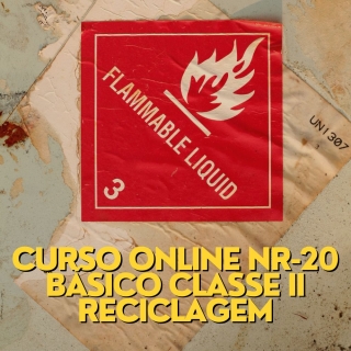 Curso Online NR-20 Básico Classe II Reciclagem Curso a Distancia para Empresas Curso Online de Operador de Maquina