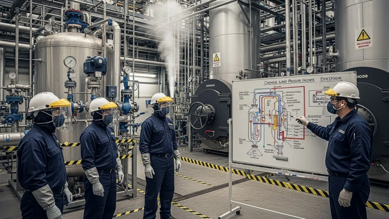 Treinamento NR-13 para operadores de caldeira