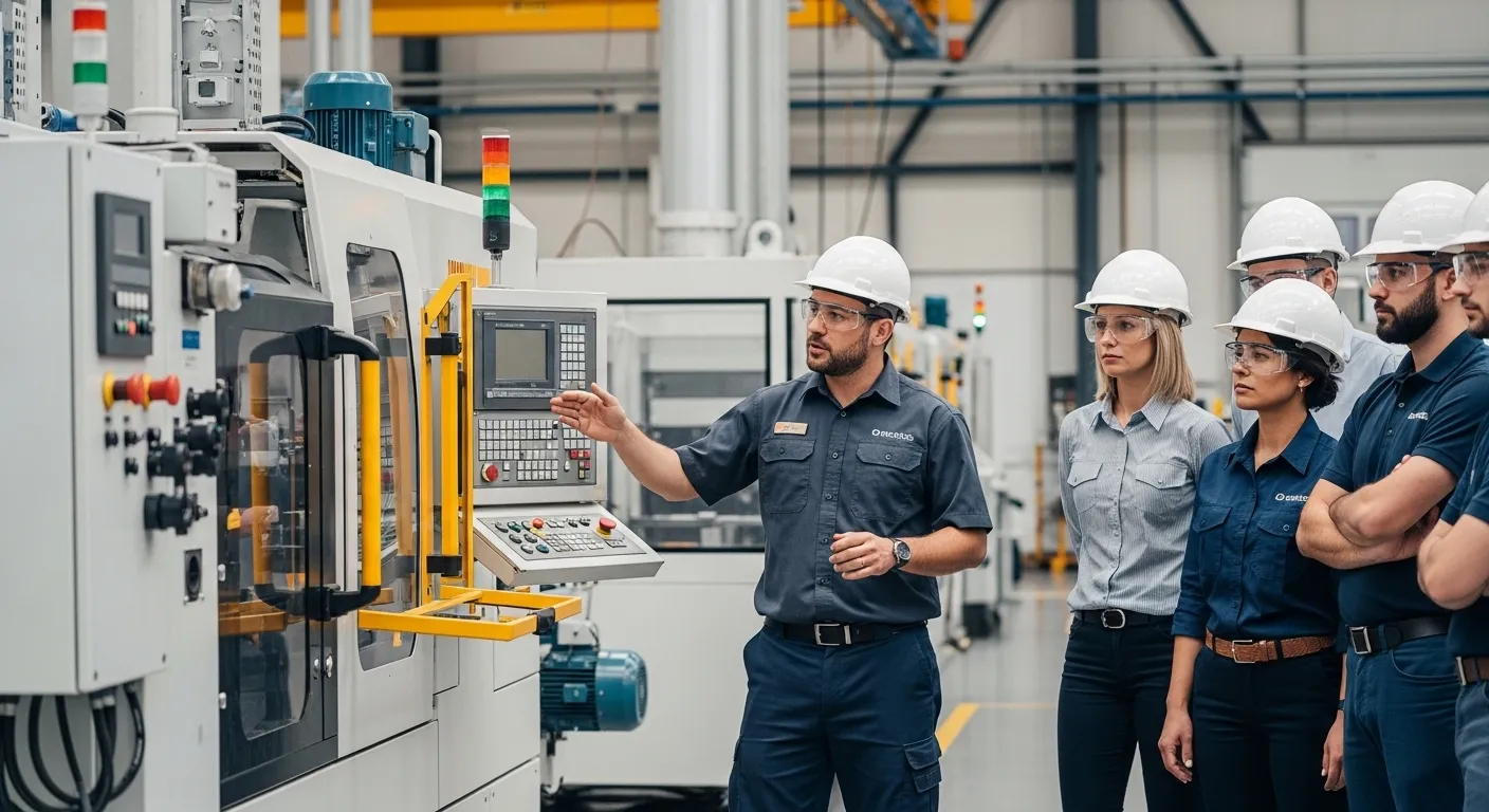 Capacitação técnica em segurança para máquinas e equipamentos